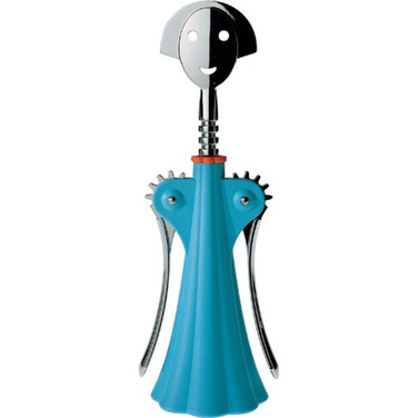 Штопор 7х24,5х9 см голубой Anna G Alessi