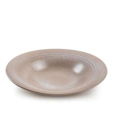 Тарелка для пасты, салатник Ariane Artisan 29 см granite beige AARARN517022029