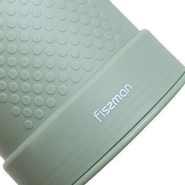 Термос Fissman 1000 мл, колір синій пластиковий корпус зі скляною колбою (19854)