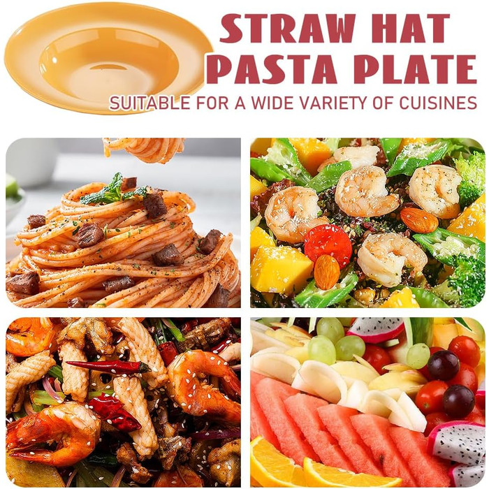 Тарілки для пасти 6 шт 23 см imposyu