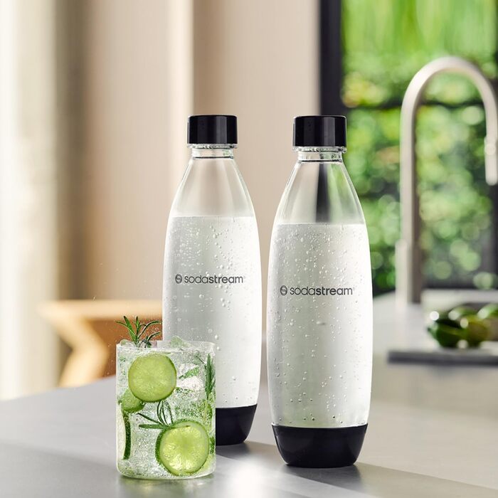 Л пластикова пляшка FUSE без бісфенолу А Можна мити в посудомийній машині Сумісний з DUO, E-DUO, Terra та багатьма іншими. 2 шт., 0,8