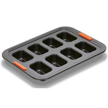 Форма для випічки 8 міні-буханок хліба 40 х 30 х 4,3 см Black Le Creuset