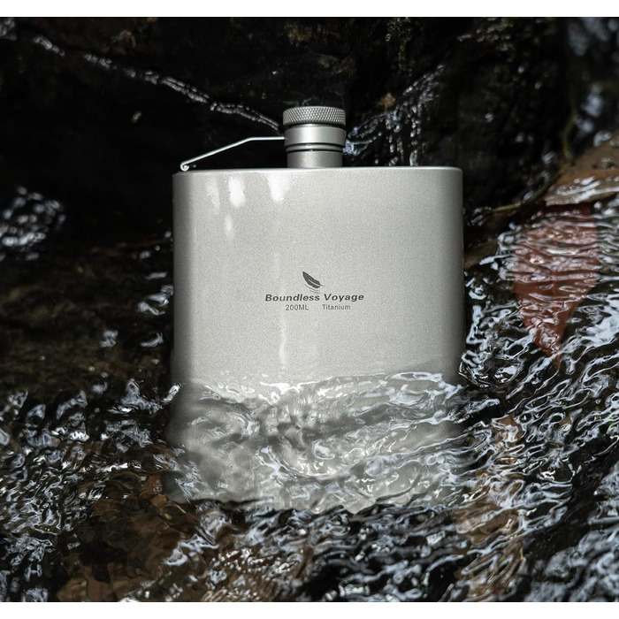 Титанова стегнова колба 200 мл. Boundless Voyage
