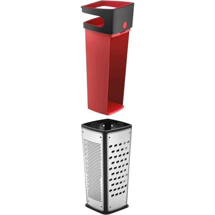 Терка чотиристороння 29,5 см червона Silit