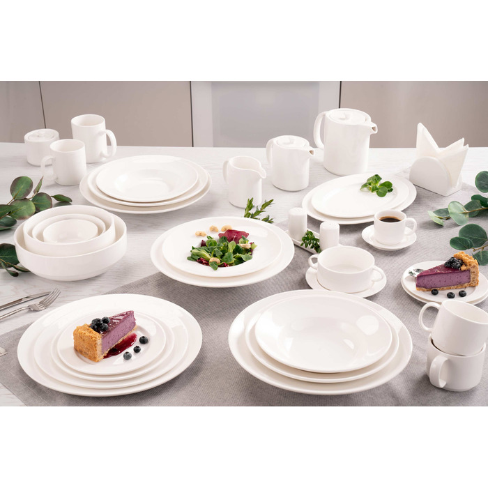ARDESTO Prato Deep Plate, 25 см, Фарфор