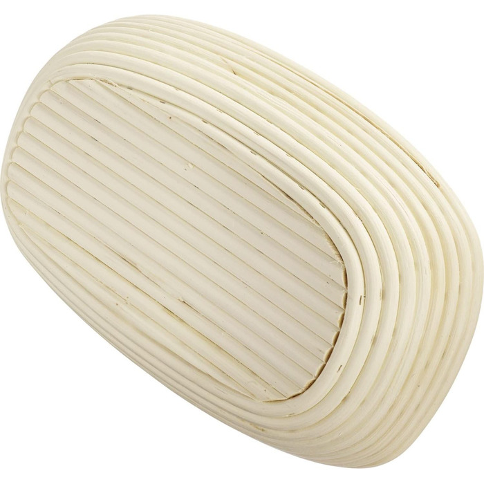 Кошик для вистоювання Westmark, для тіста для хліба 1500-2000 г, овальний, довжина приблизно 40 см, ротангова тростина, світло-бежева, 32022270 (набір з 2 шт. , довжина 34 см)