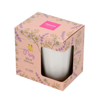 Кружка Fissman 360 мл фарфора (19223)