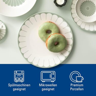 Обеденная тарелка 26,6 см, зеленый Fleur Villeroy & Boch