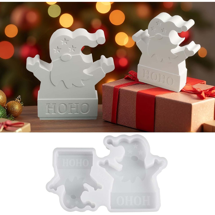 И силіконова форма ялинка форми для лиття ялинки силіконові гіпсові форми для лиття свічок форми для лиття різдвяні силіконові форми ялинка своїми руками (G), 3 шт.