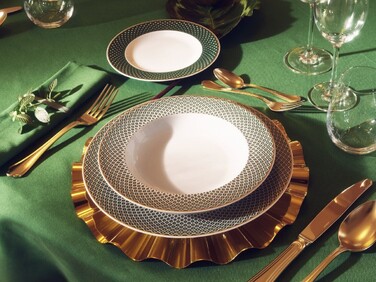 Тарелка для завтрака 22 см Francis Carreau Vert Rosenthal