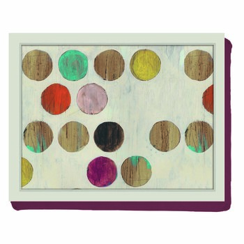 Піднос із підкладкою Kitchen Craft Retro Spots, 44 x 34 см