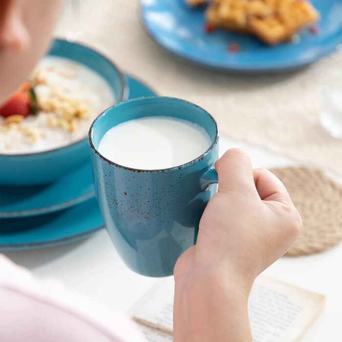 Комбінований набір посуду з кераміки із 16 предметів Navia vancasso