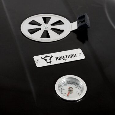 Гриль для барбекю 57 см з полицею та решіткою BBQ-Toro