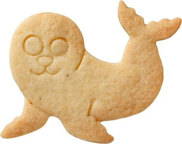 Форма для печива у вигляді тюленя, 7 см, RBV Birkmann