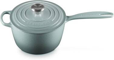 Чавунний сотейник 2 л з кришкою, Морська сіль Signature Le Creuset