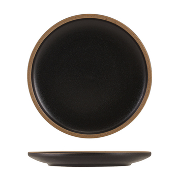 Тарілка 23 см, Kava Black Stoneware, GenWare
