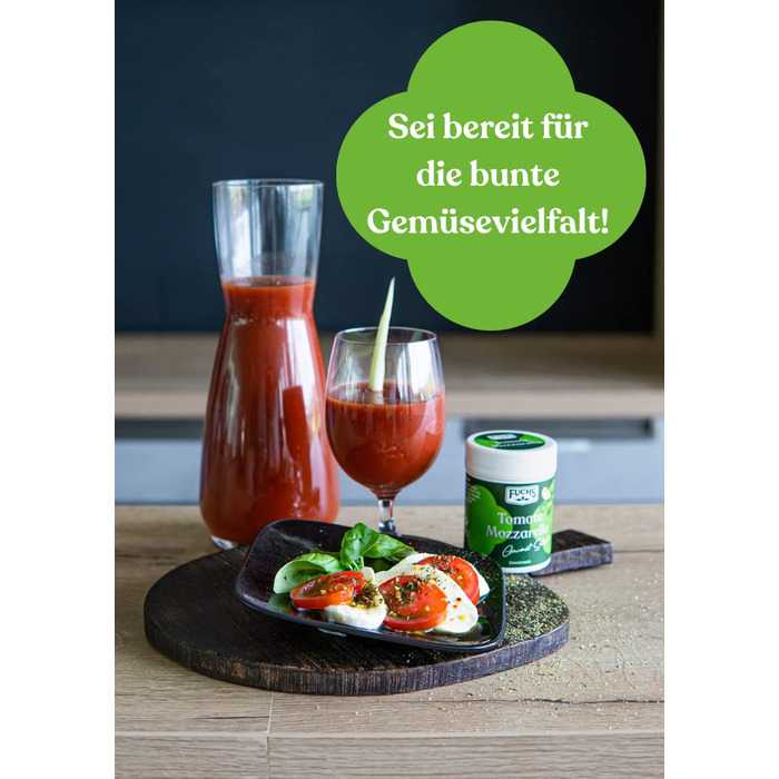 Подарунковий набір із 5 сумішей спецій Veggie Fuchs