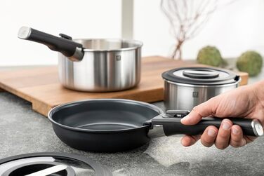 Набір з 3 сковорід 20, 24, 28 см зі знімною ручкою Unlock Zwilling