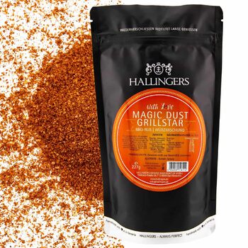 Подарунковий набір спецій ручної роботи, 24 спеції з усього світу (набір) - Літній подарунок та ідеальний подарунок для барбекю Новий дім, вітання, дружба, одужання, Deluxe Selection 24, 24 спеції (73511) (Magic Dust Grills., спеції (71611)), 24 -