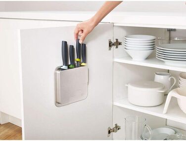 Набір ножів, 4 предмети в настінному корпусі, опал DoorStore Elevate Joseph Joseph