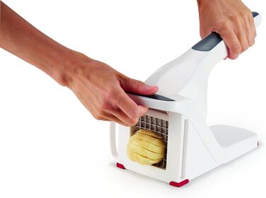 Нарезка картофеля фри Zyliss E910025, белая, нарезка картофеля фри и овощей, гарантия 5 лет