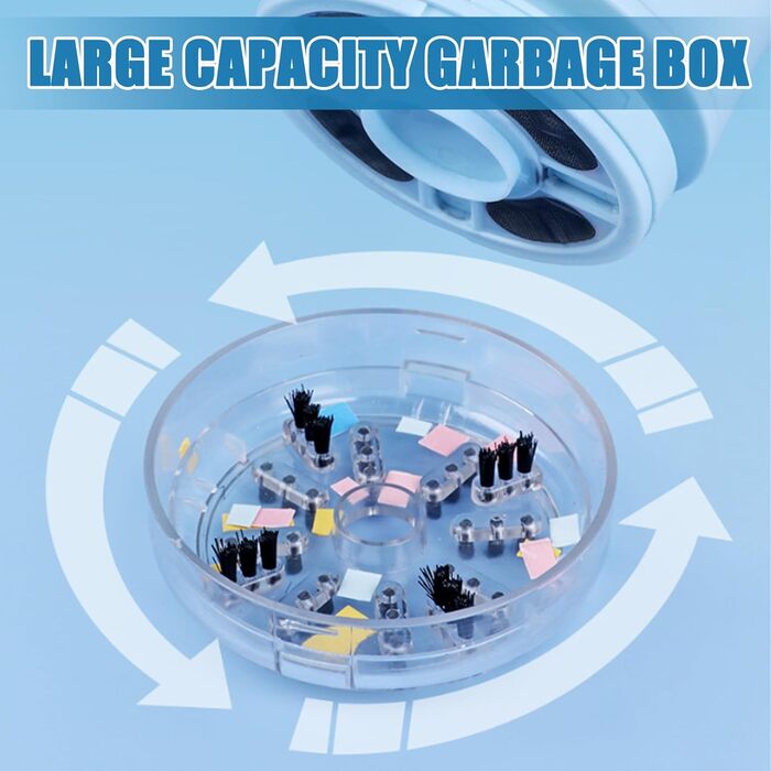 Міні-пилосос бездротовий синій GOMETY