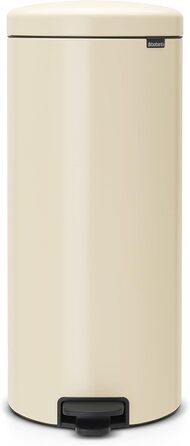 Сміттєвий бак з педаллю 30 л безшумний мигдальний NewIcon Brabantia