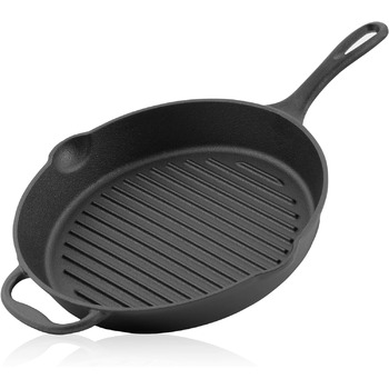 Сковорода-гриль чавунна 34 см BBQ-Toro