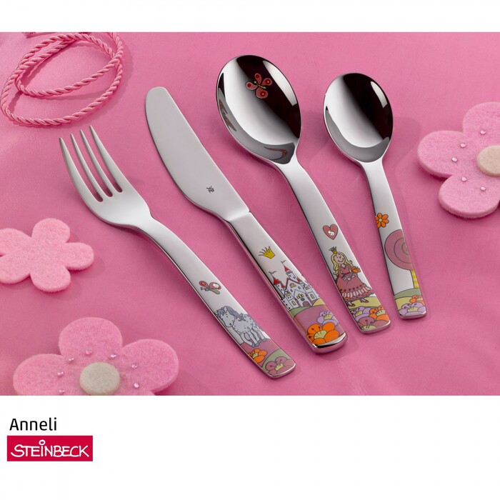 Набір дитячого посуду 6 предметів Prinzessin Anneli WMF