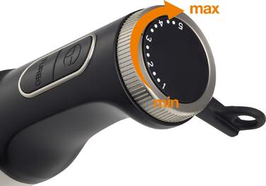 Gorenje Блендер заглибний 1000Вт, 3в1, чаша-600мл, нерж