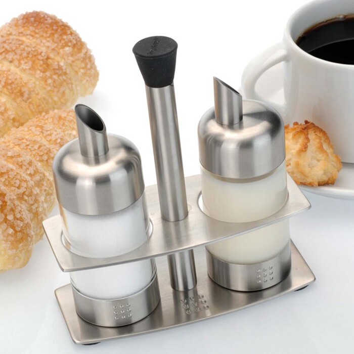 Набор для сахара и сливок BergHOFF Orion на подставке