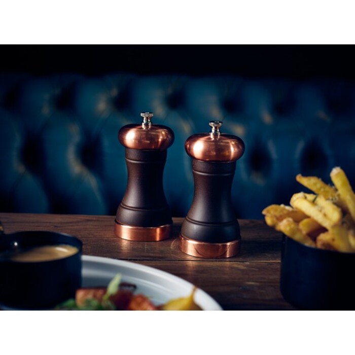 Мельница для соли и перца, 12 см, дерево/медь, GenWare