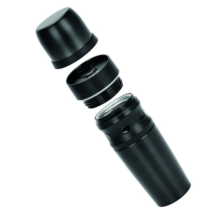 Термокухоль Fissman 480 мл чорний нержавіюча сталь (9825)