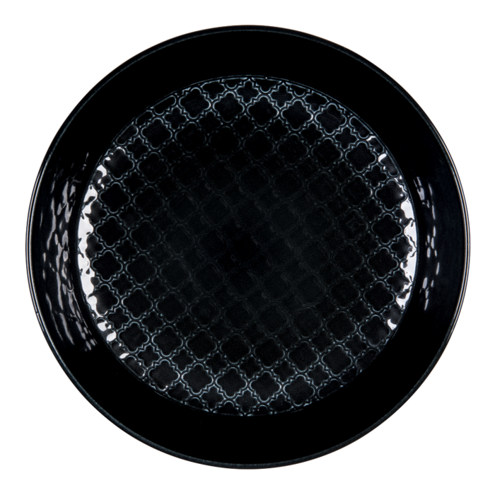 Тарелка глубокая Lubiana Marrakesz 20 см черная 4281K80E