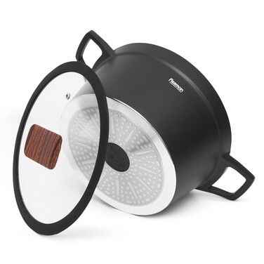 Каструля зі скляною кришкою 24 см 3,9 л FILOMENA Fissman