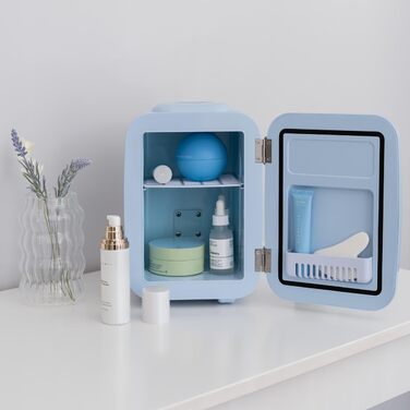 Міні-холодильник 4 л синій Flamingueo