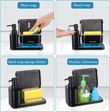 Органайзер для раковини, чорний Zawaer