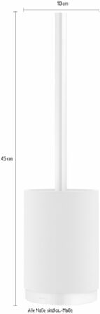 Йоржик для унітазу 45 см сіро-коричневий Ara Blomus