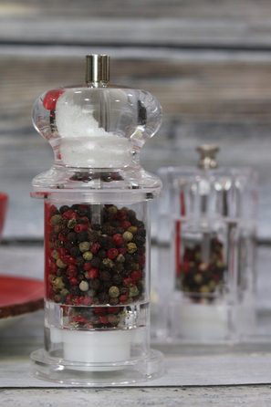 Млин для солі та перцю, 14 см, акрил, GenWare