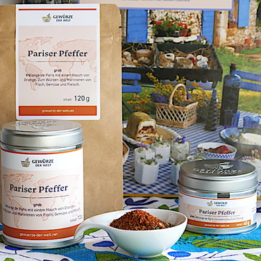 Паризький перець, 120 грам в банці Gewuerze der Welt