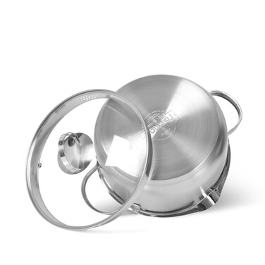 Кастрюля со стеклянной крышкой 24 см 5 л CALLISTO Fissman