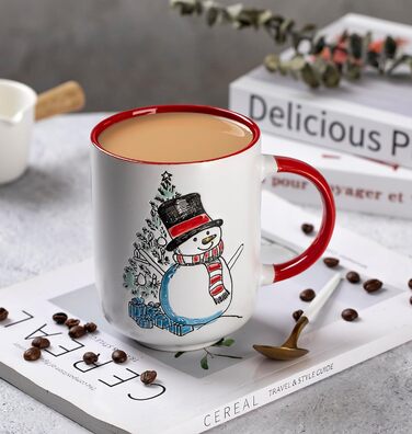 Керамічна різдвяна кружка 450 мл. TuYines
