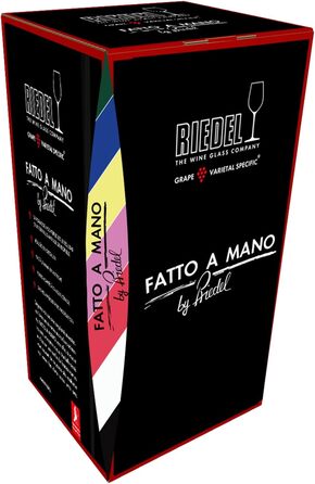 Бокал для белого вина 655 мл, оранжевый, Fatto A Mano Riedel