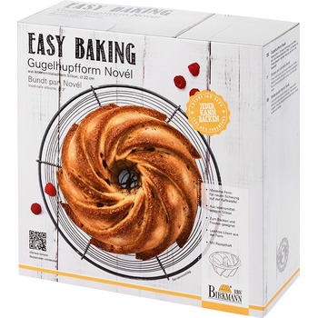 Форма для випічки, 22 см, фіолетова, Easy Baking RBV Birkmann