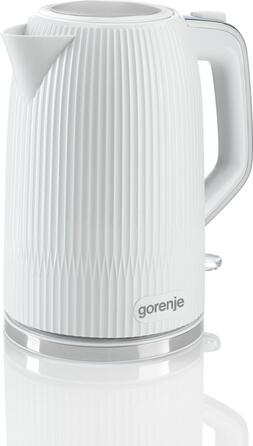 Gorenje Электрочайник 1.7л, Strix-контроль, белый матовый