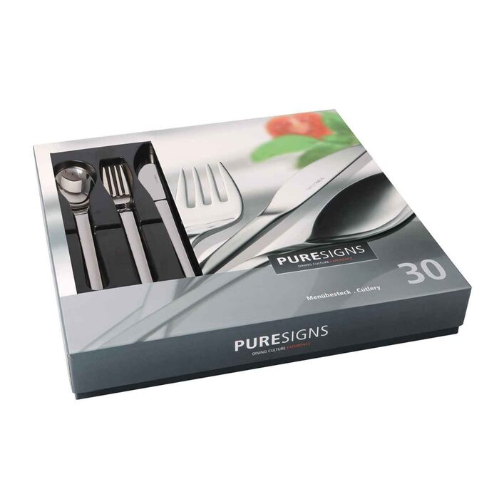 Набор столовых приборов DUE, 30 предметов, Puresigns One