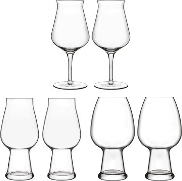 Луїджі Борміолі - Набір пивних келихів Birrateque Пивні келихи 6 келихів