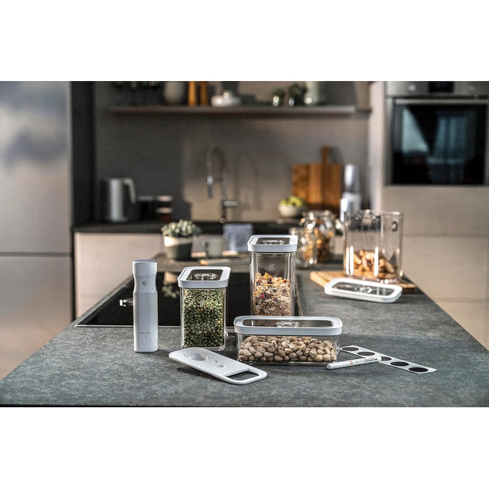 Набір вакуумних контейнерів, 5 предметів, прозорий білий Fresh & Save Zwilling