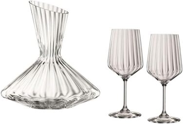 Набор из 4 бокалов для белого вина, хрустальный бокал, 440 мл, Spiegelau LifeStyle, 4450172 (набор графинов)