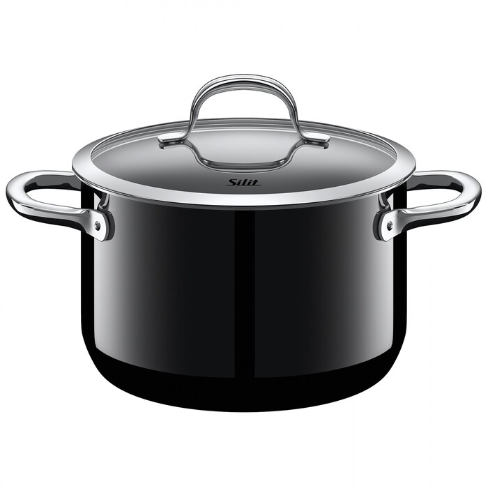 Каструля, глибока 20 см Passion Colours Black Silit